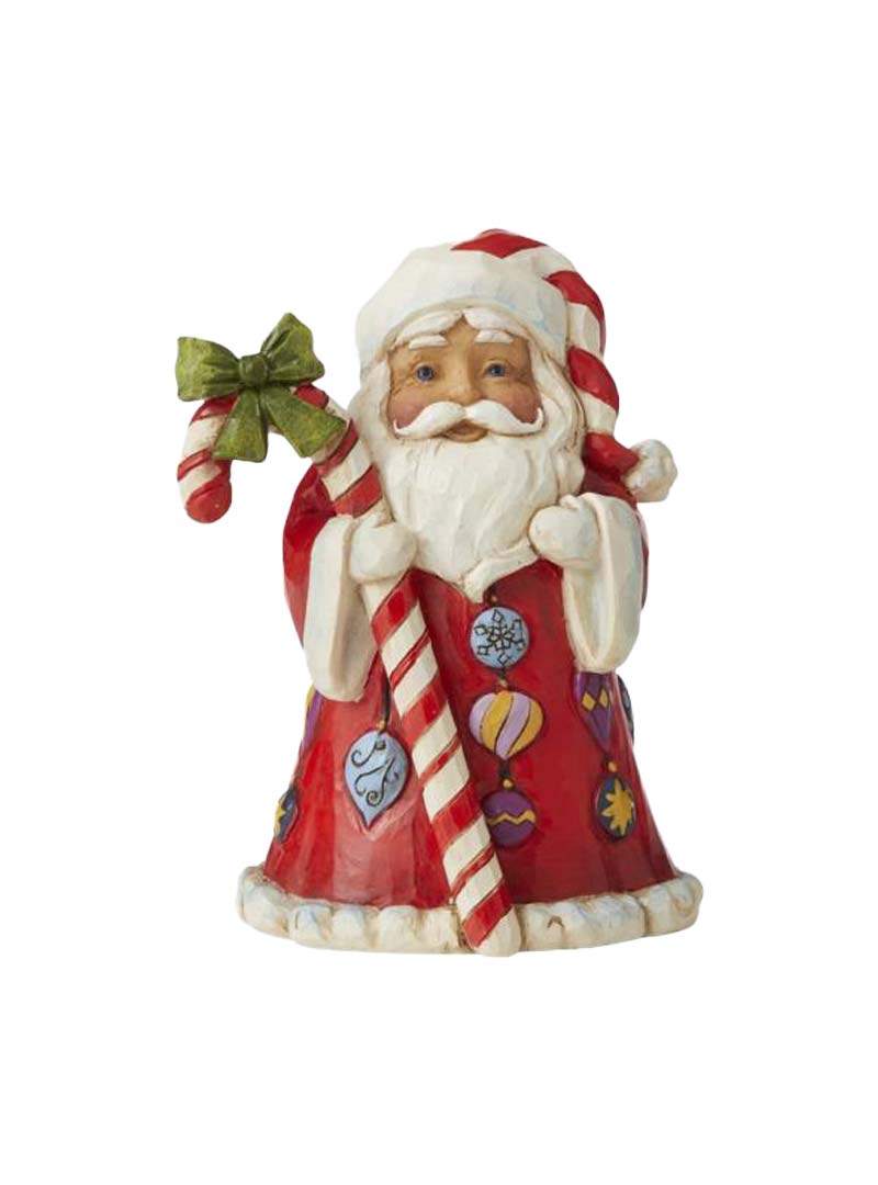 Babbo Natale con Bastoncino di zucchero