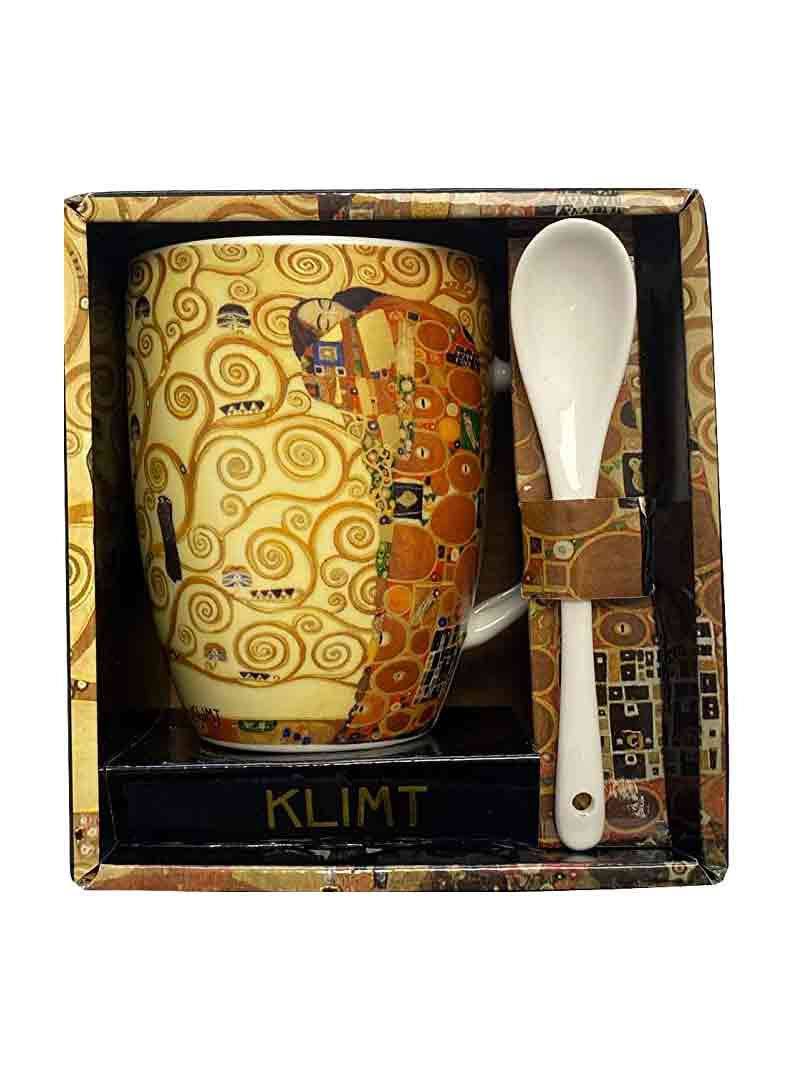 Tazza con cucchiaino Klimt