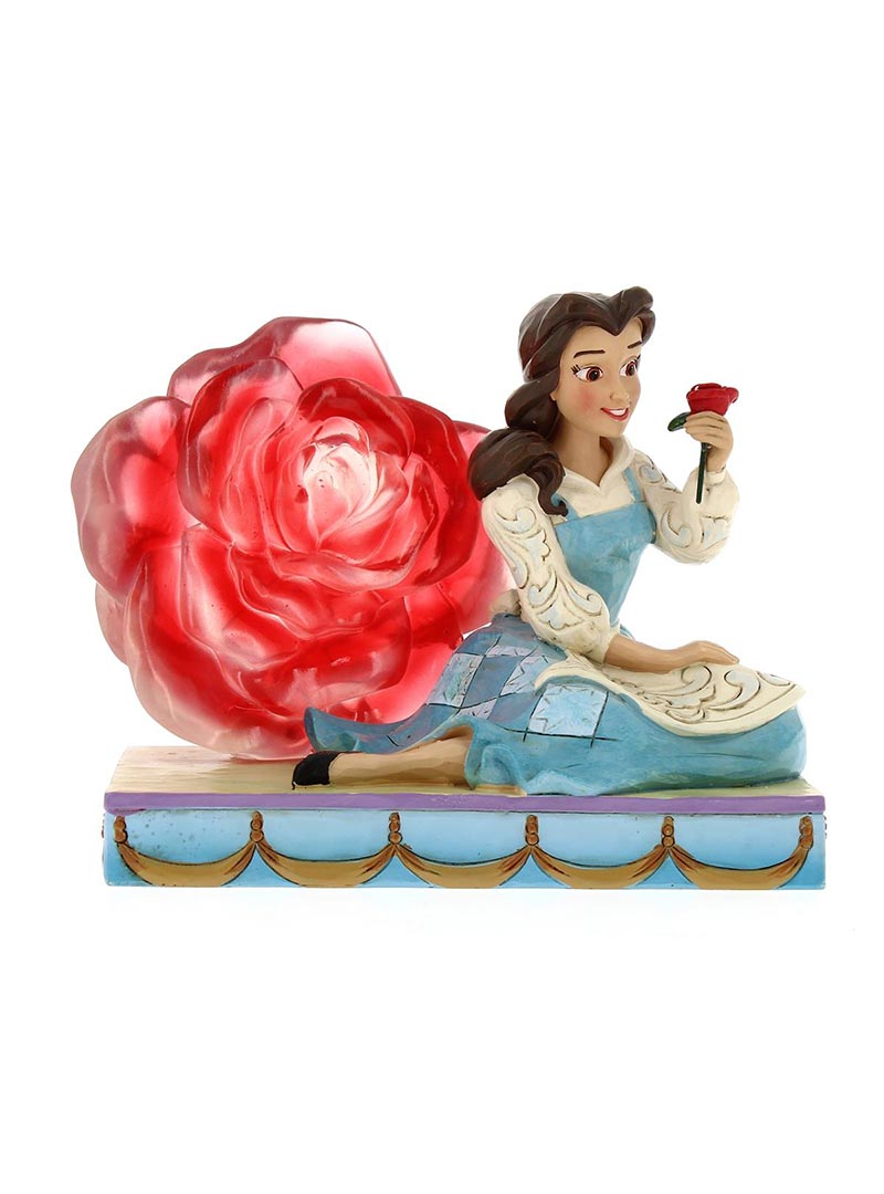 Belle Con Rosa Disney