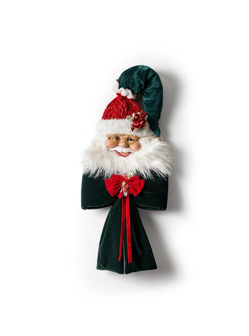 Fiocco Babbo Natale Fiori di lena