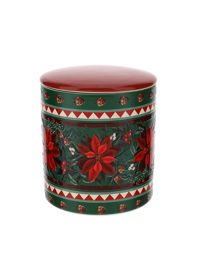 Contenitore Stella di Natale X'mas Hervit