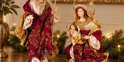 Natività 2 pezzi Rosso Henriette
