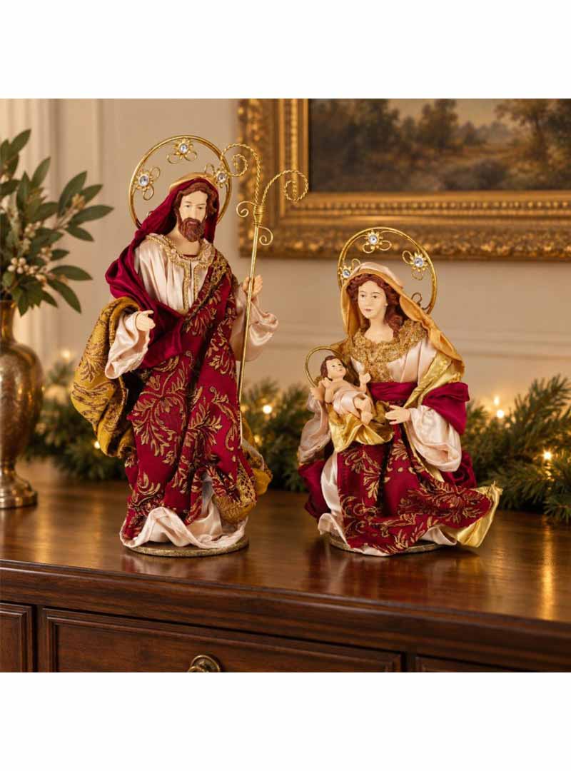 Natività 2 pezzi Rosso Henriette